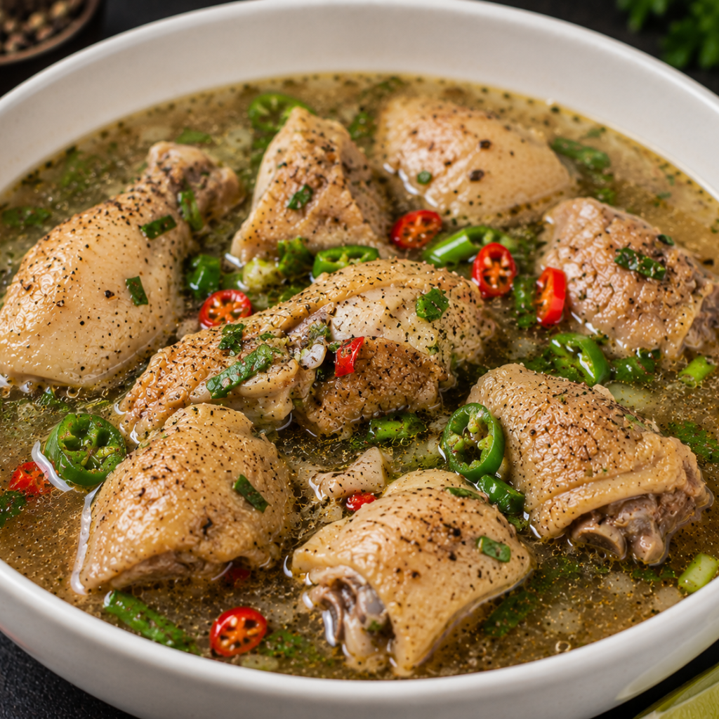chicken pepper soup