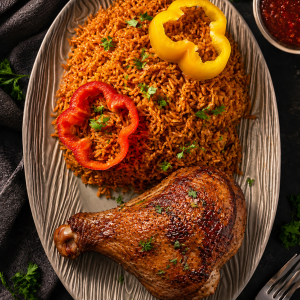 Peppered Turkey Jollof Rice