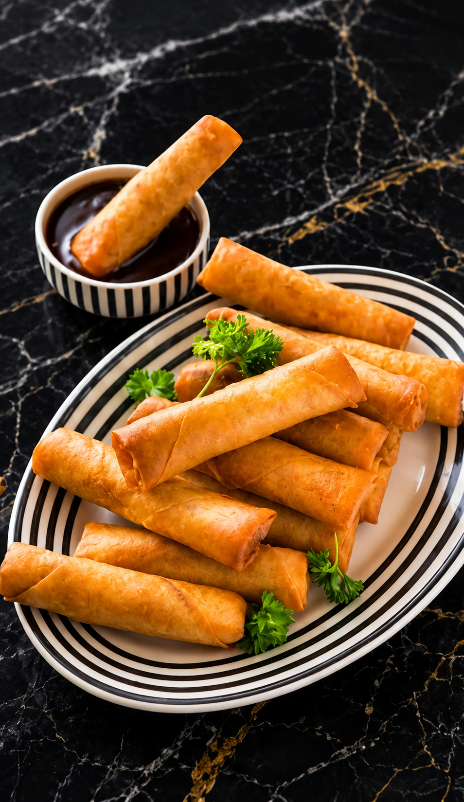 Savory Loaded Spring Rolls - Image 2