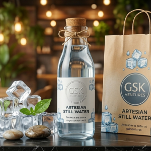 Ice-Cold Bottled Water